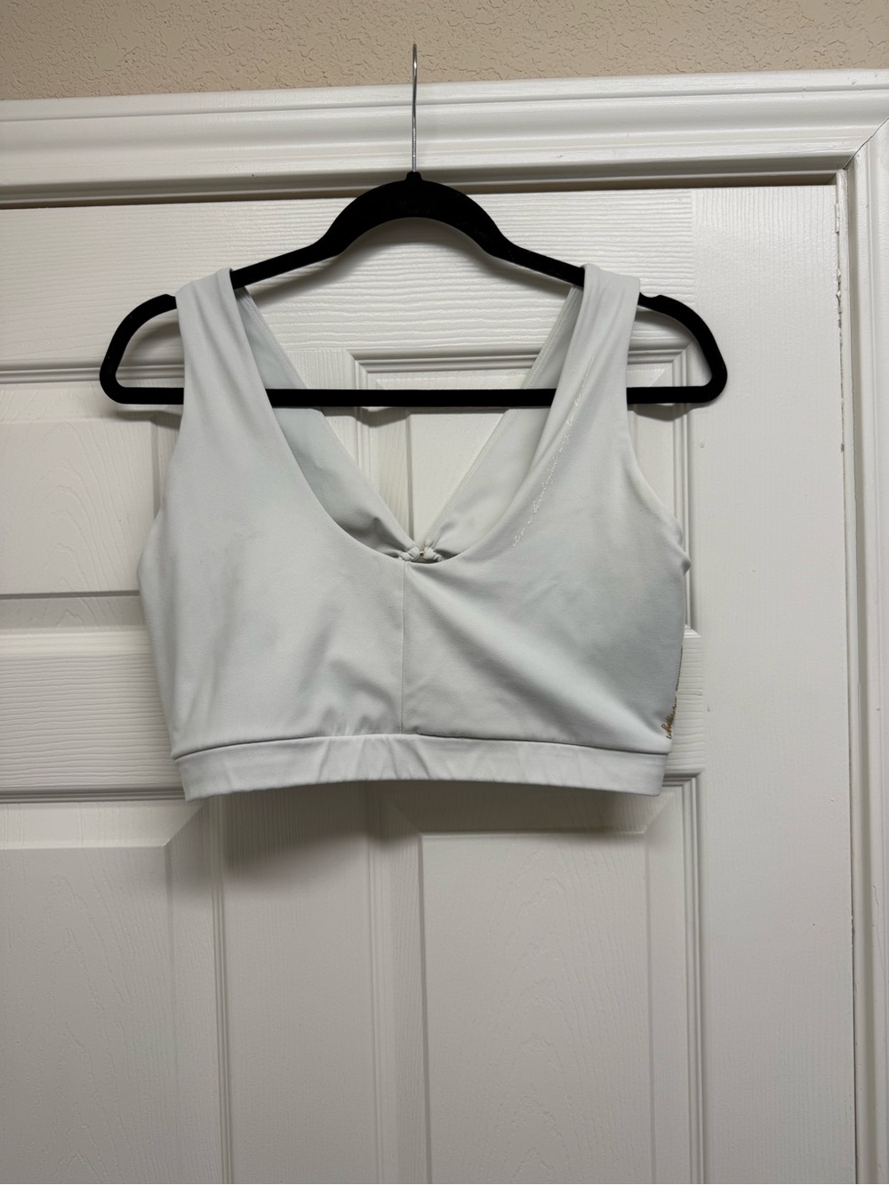 Whitney Simmons x GYM SHARK OG SPORTS BRA IN OFF WHITE - used